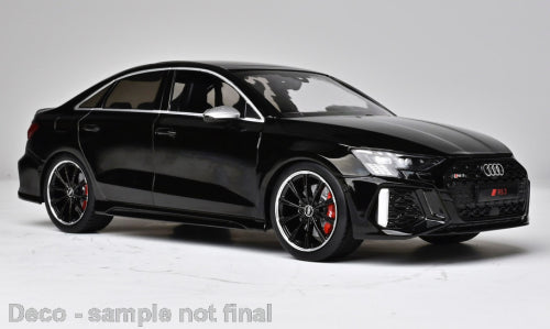 MCG 2022 Audi RS3 Sedan 8Y Black 1:18