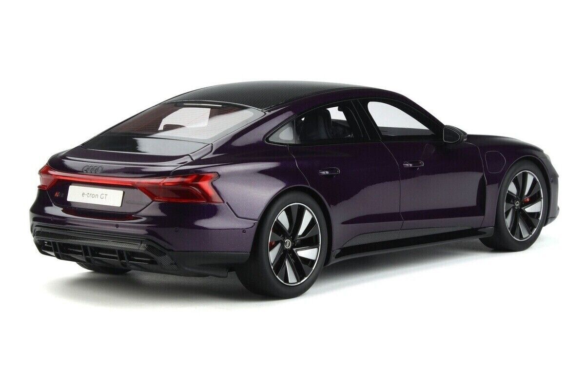 GT Spirit 2021 Audi RS GT E-Tron w/ Carbon Roof Velvet Violet 1:18 Resin
