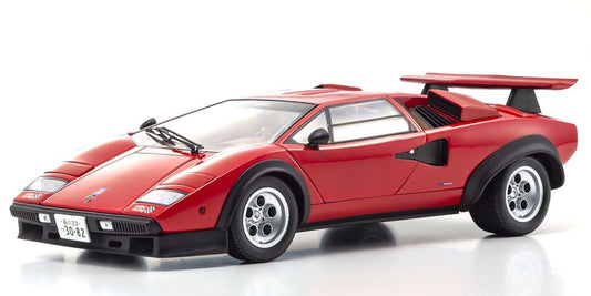 Kyosho 1982 Lamborghini Countach LP500S Walter Wolf Red 1:18 RESIN