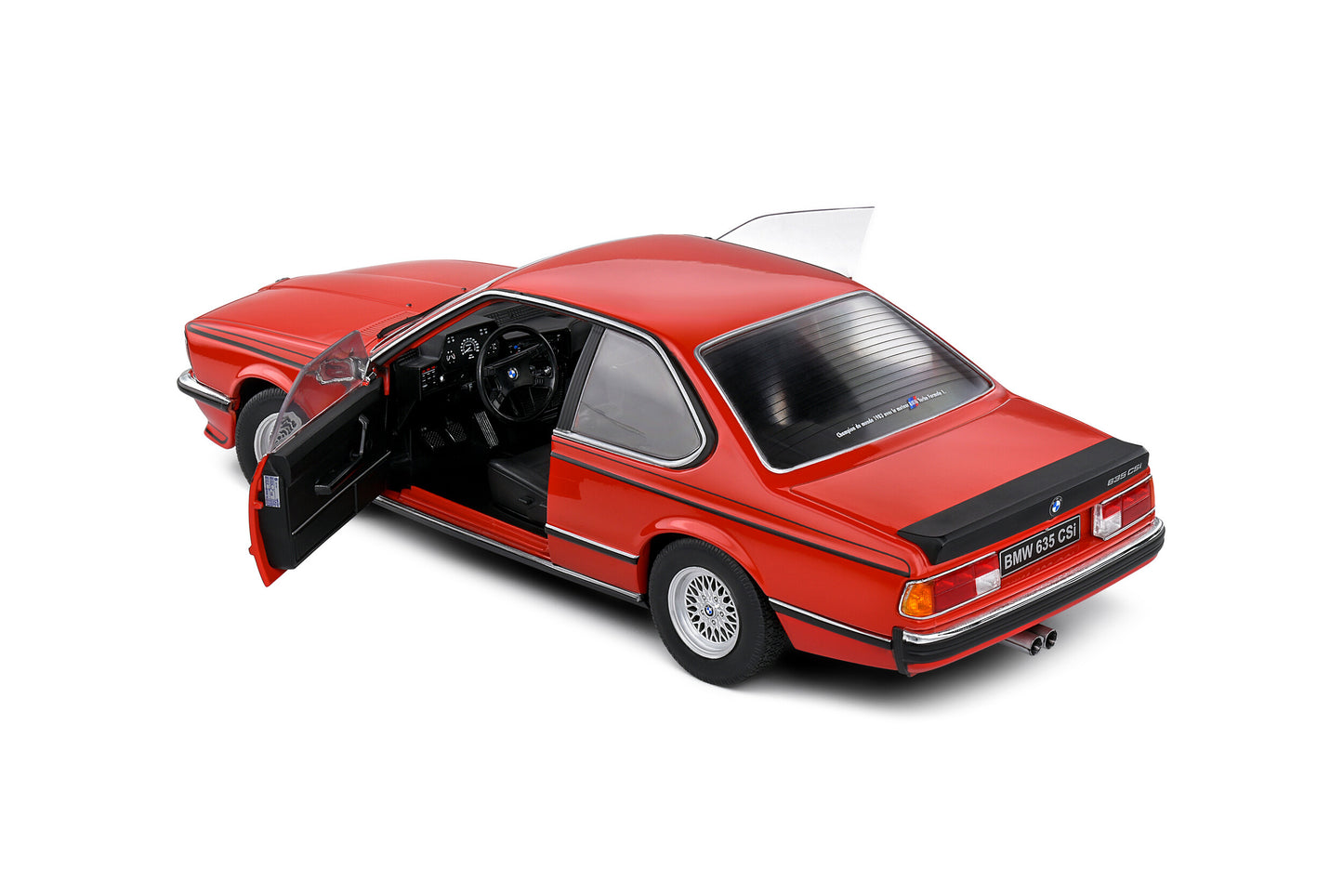 Solido 1984 BMW 635 CSI (E24) Red 1:18