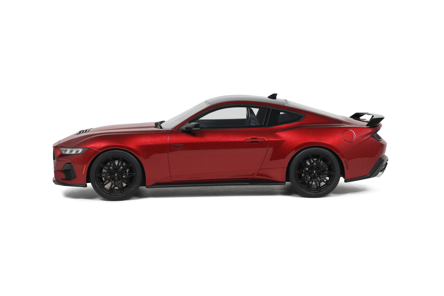 GT Spirit 2024 Ford Mustang GT 5.0 Coupe Red Metallic 1:18 RESIN