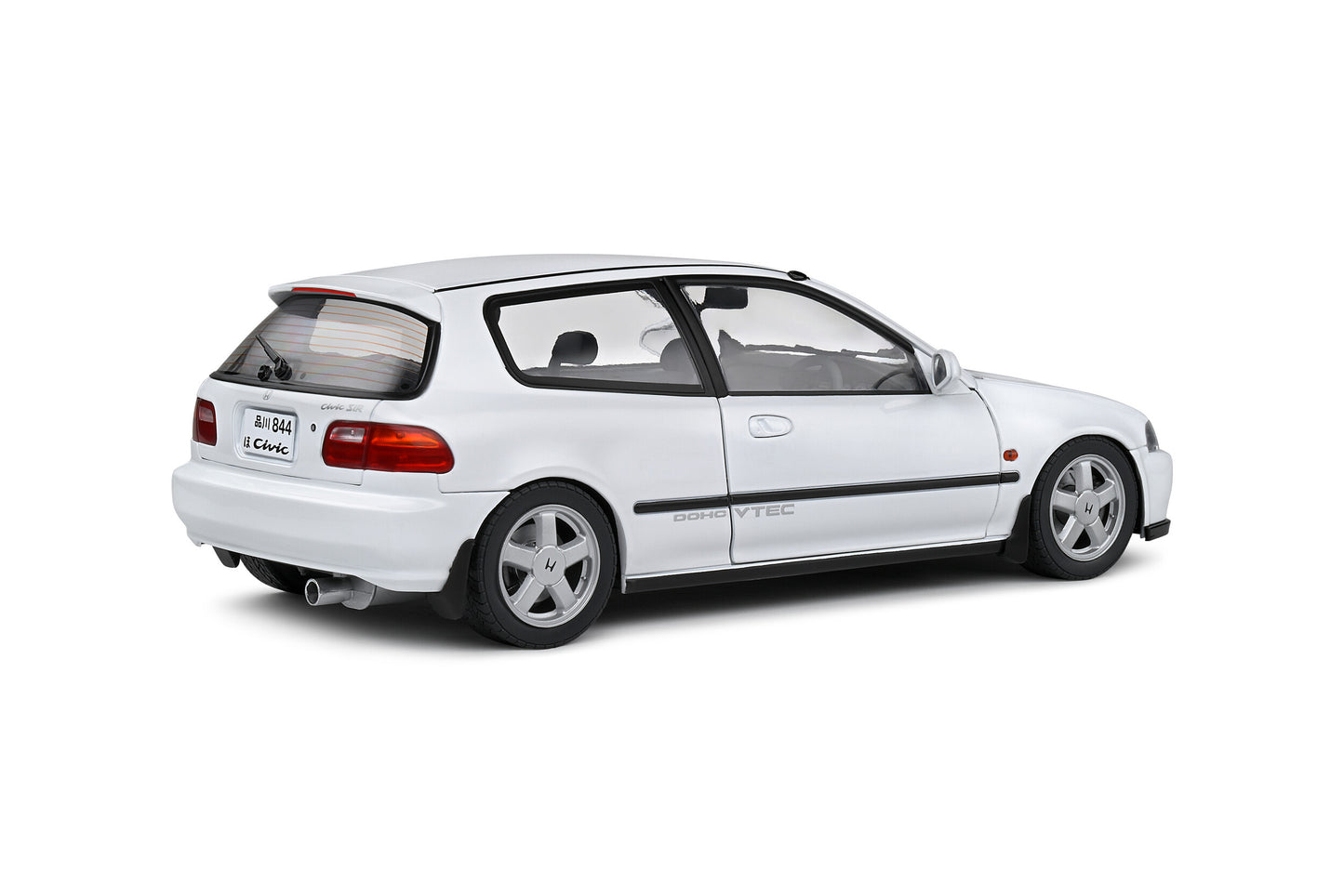 Solido 1991 Honda Civic EG6 Hatchback Frost White 1:18