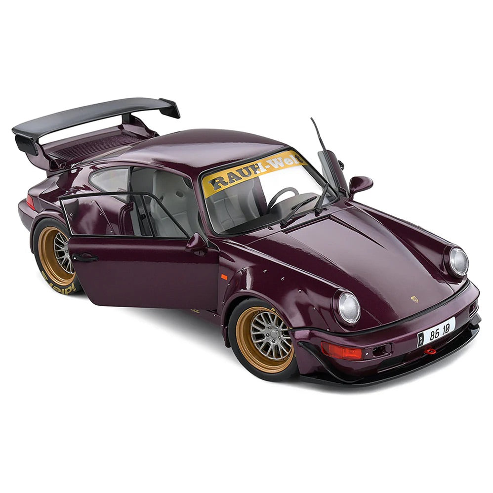 Solido 2022 Porsche RWB 964 Hekigyoku Purple 1:18