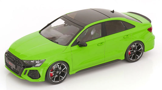 MCG 2022 Audi RS3 Sedan 8Y Kyalami Green 1:18