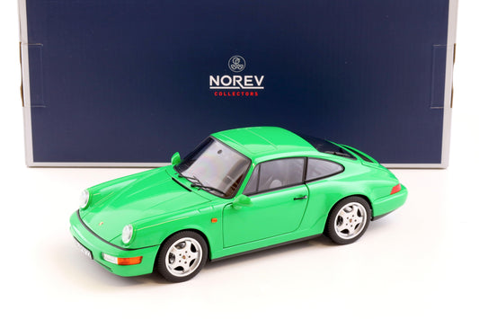 Norev 1990 Porsche 911 964 Carrera 4 Signal Green 1:18 LIMITED