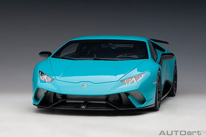 AUTOart Lamborghini Huracan Performante Blu Glauco (Solid Blue) 1:12