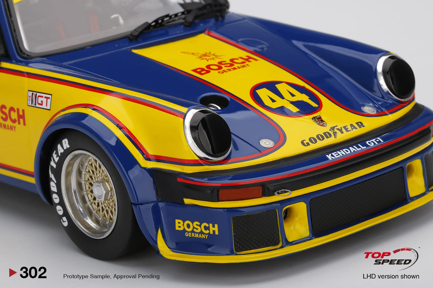 Topspeed 1:18 Porsche 934.5 #44 John Sisk Racing  1977 IMSA Mid-Ohio