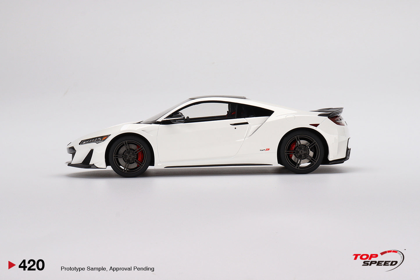 Topspeed 1:18 Acura NSX Type S 2022 130R White