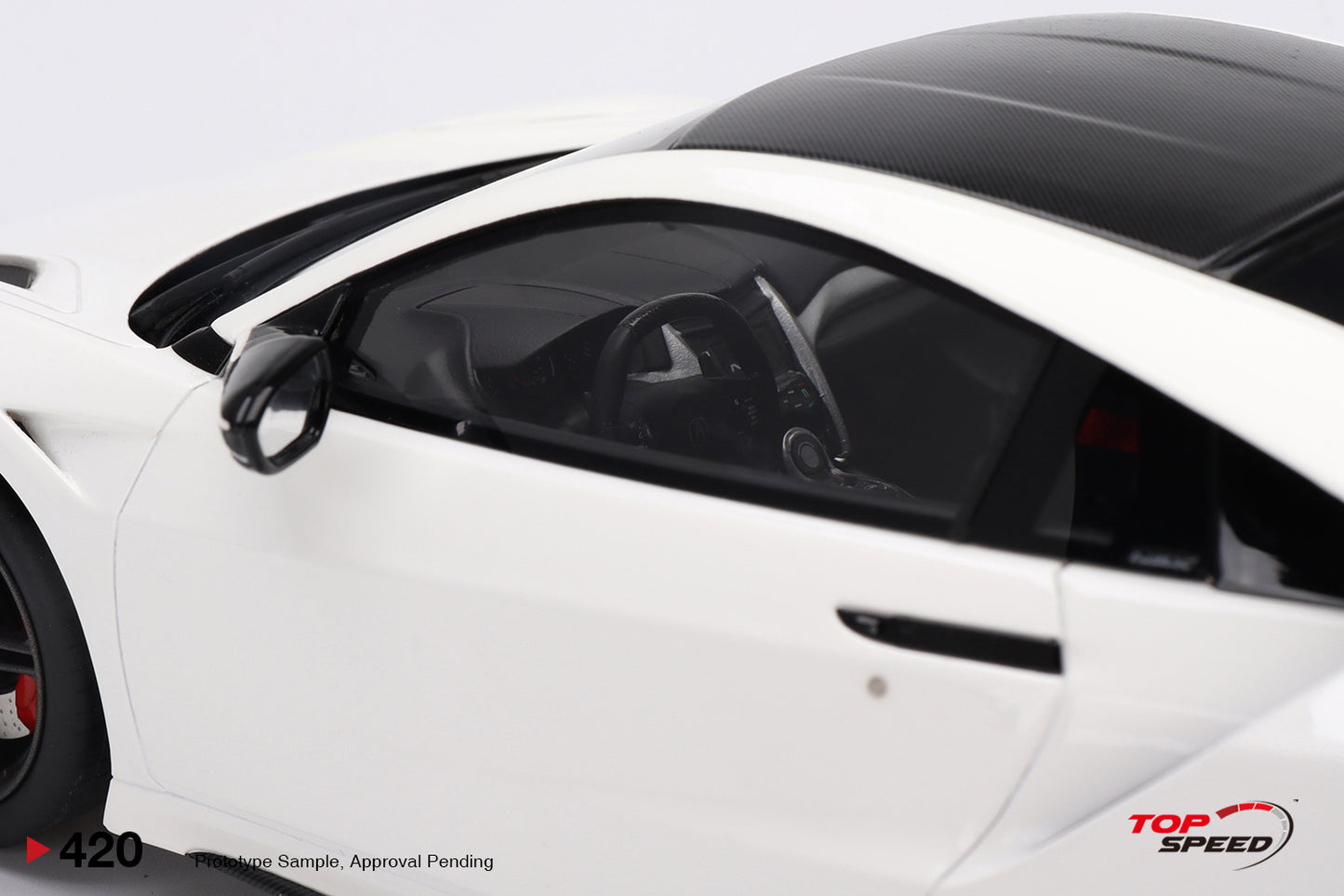 Topspeed 1:18 Acura NSX Type S 2022 130R White