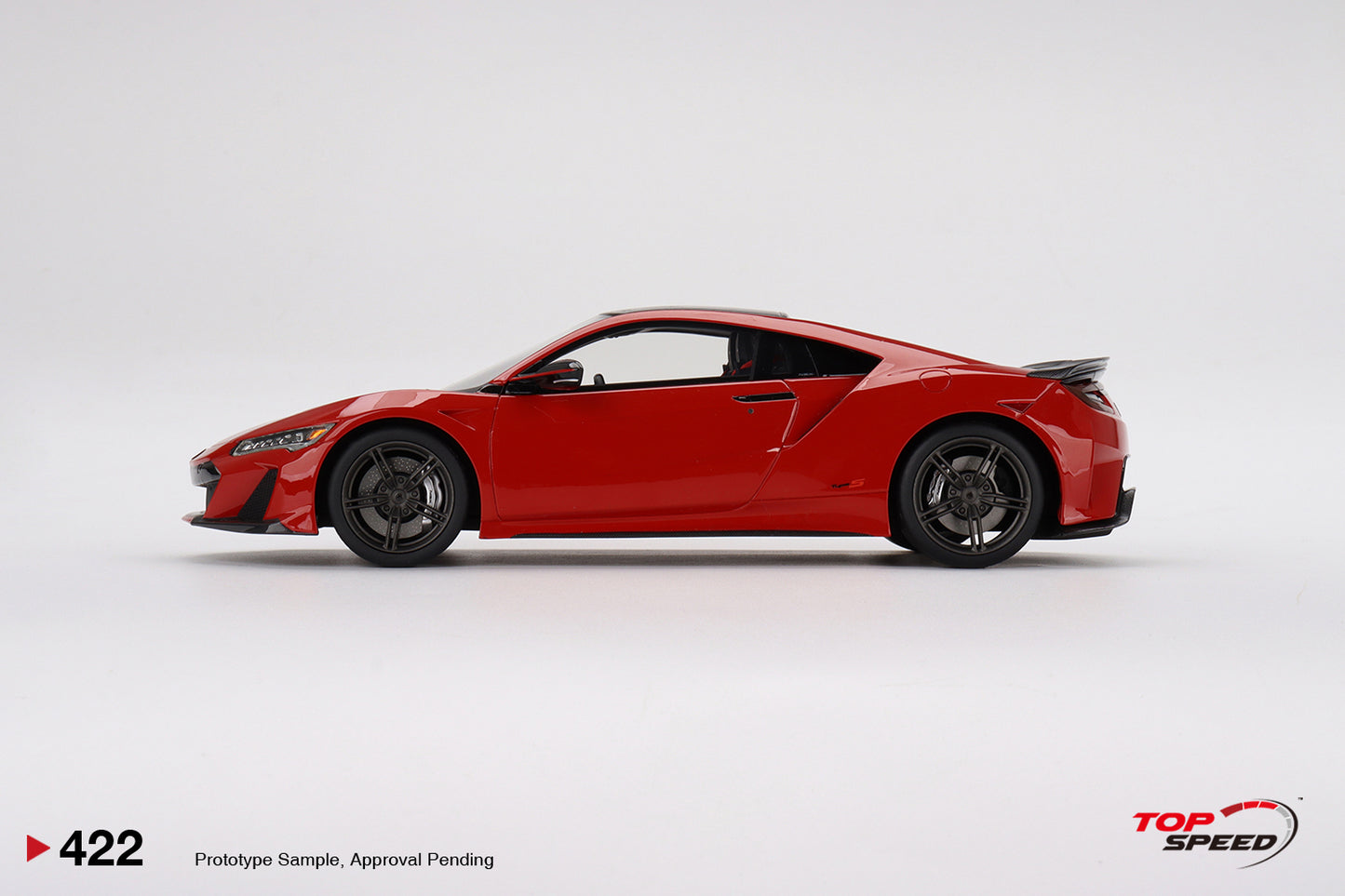 Topspeed 1:18 Acura NSX Type S 2022 Curva Red