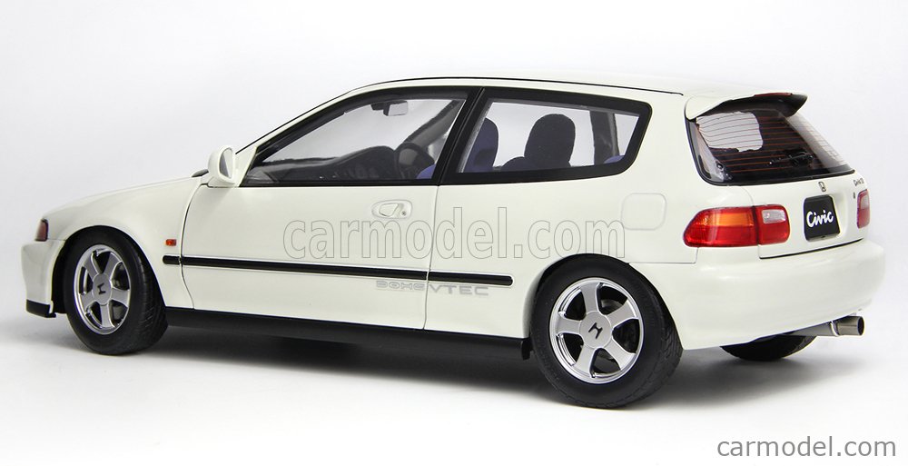 LCD 1993 Honda Civic SiR II EG6 V-Tech Hatchback White 1:18