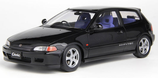 LCD 1993 Honda Civic SiR II EG6 V-Tech Hatchback Black 1:18