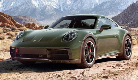 Norev 2023 Porsche 911 992 Dakar Oak Green Metallic 1:18