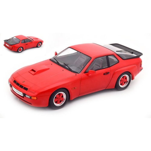 MCG 1981 924 Carrera GT Coupe Red w/ Red Wheels 1:18