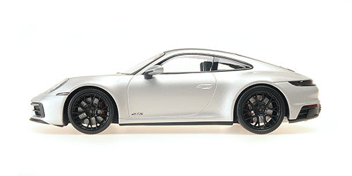 Minichamps 2020 Porsche 911 992 Carrera 4 GTS GT Silver Metallic 1:18 SEALED