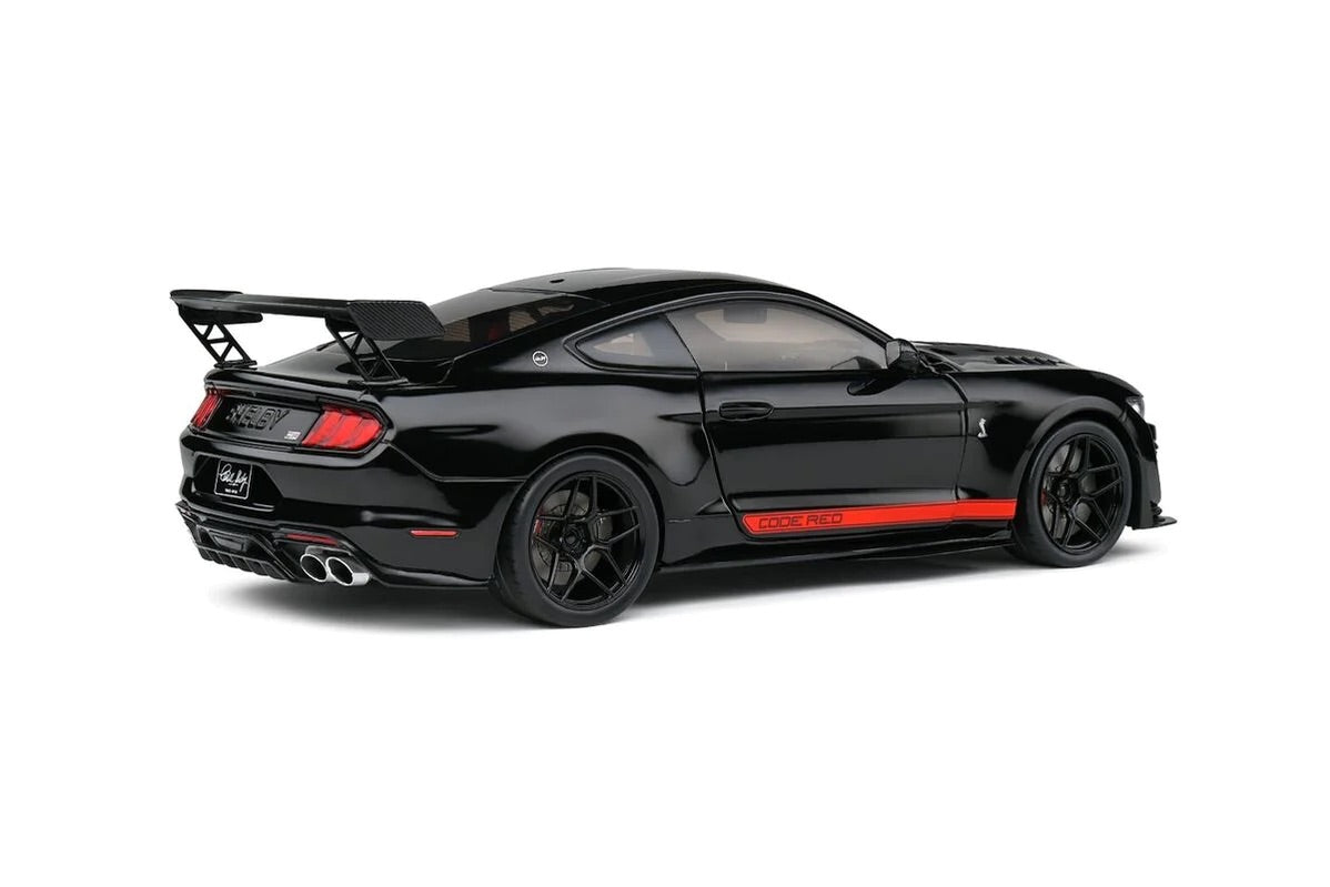 Solido 2022 Ford Shelby Mustang GT500 Black w/ Red 1:18