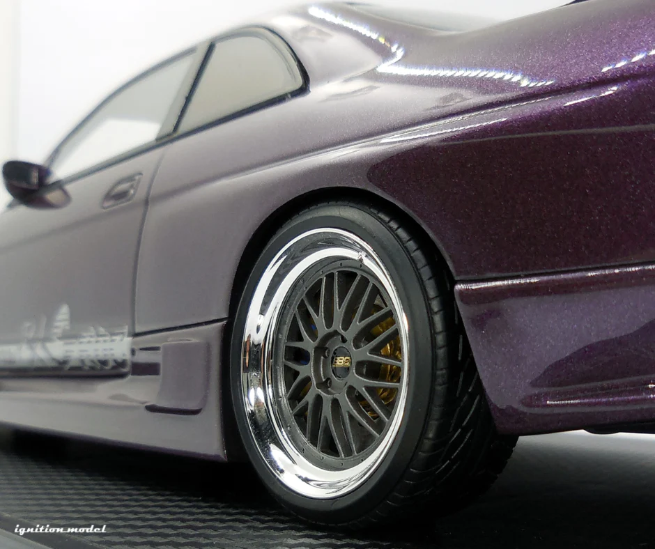 Ignition-Model Nissan GReddy GT-R R33 (BCNR33) RHD Midnight Purple 1:18