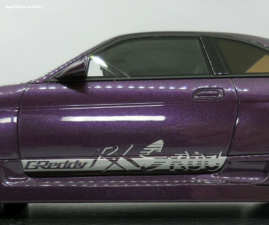 Ignition-Model Nissan GReddy GT-R R33 (BCNR33) RHD Midnight Purple 1:18