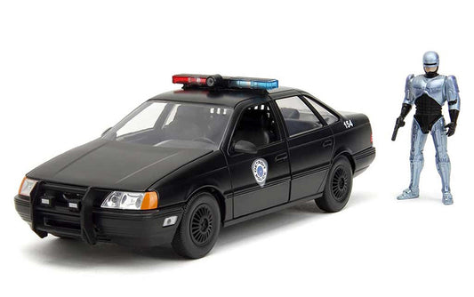 Police - 1986 Ford Taurus Police Interceptor with Figure - RoboCop (1987) 1:24