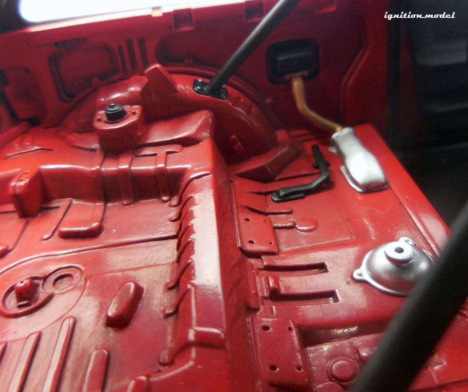 Ignition-Model Honda Civic SiR EF9 RHD Red 1:18