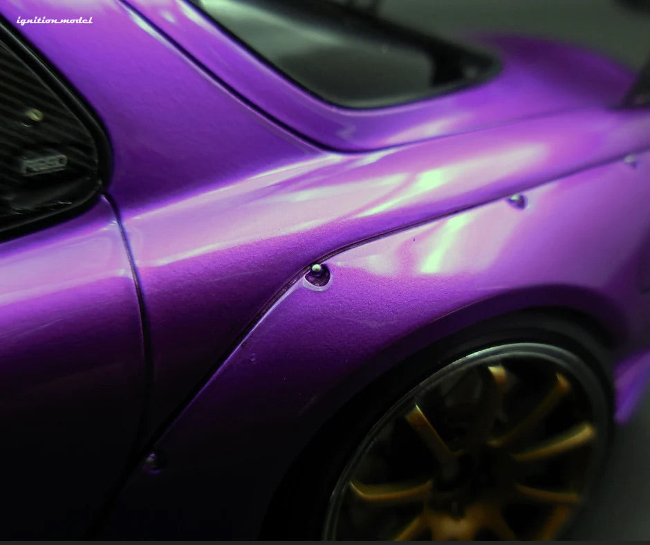 Ignition-Model Mazda RX-7 Feed Afflux GT3 (FD3S) Purple Metallic 1:18