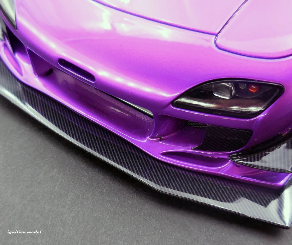 Ignition-Model Mazda RX-7 Feed Afflux GT3 (FD3S) Purple Metallic 1:18