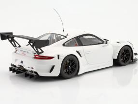 Ixo 2019 Porsche 911 991.2 GT3 R Plain Body Version White 1:18