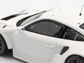 Ixo 2019 Porsche 911 991.2 GT3 R Plain Body Version White 1:18