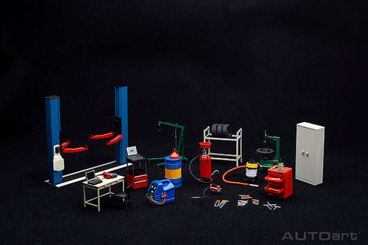 AUTOart - Accessories - Auto Garage Kit Set (Version 2) 1:18