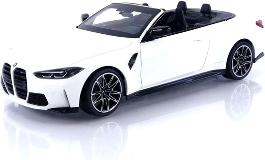 Minichamps 2021 BMW M4 Cabriolet (G83) Alpine White 1:18 SEALED