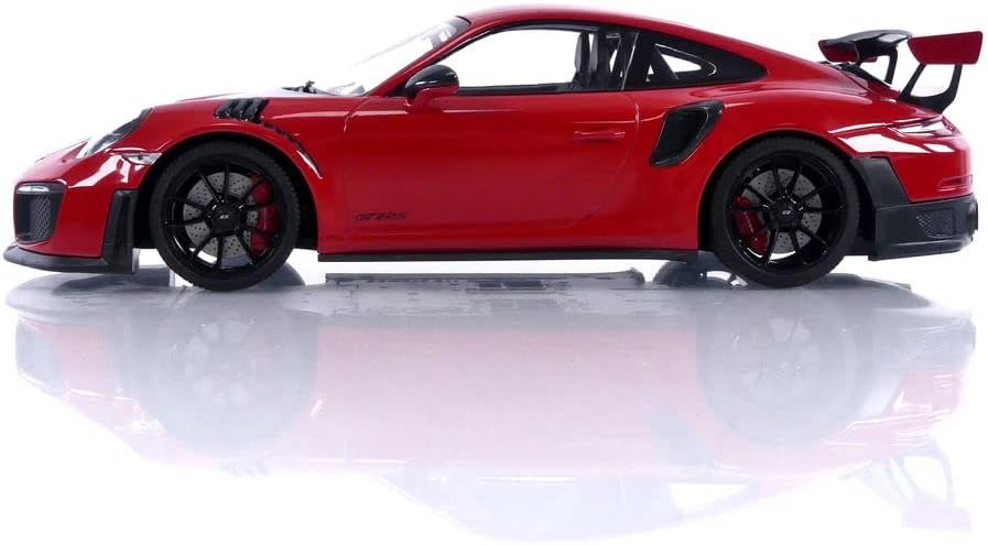 Minichamps 2018 Porsche 911 991.2 GT2 RS Guards Red w/ Black Hood & Wheels 1:18 SEALED