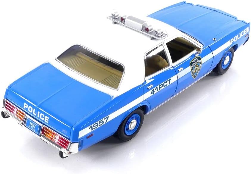 Greenlight 1978 Dodge Monaco NYPD Police Cruiser Blue 1:18