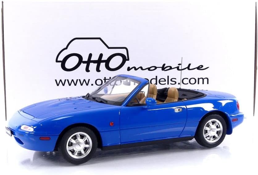 Otto 1990 Mazda MX-5 Miata Convertible Mariner Blue 1:18 RESIN, SEALED