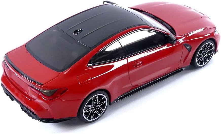 Minichamps 2020 BMW M4 Coupe (G82)w/ Black Carbon Roof Toronto Red Metallic 1:18 SEALED