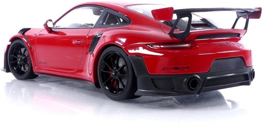 Minichamps 2018 Porsche 911 991.2 GT2 RS Guards Red w/ Black Hood & Wheels 1:18 SEALED