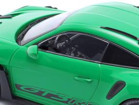 Minichamps 2023 Porsche 911 992 GT3 RS Python Green w/ Black Wheels 1:18 SEALED, LIMITED EDITION