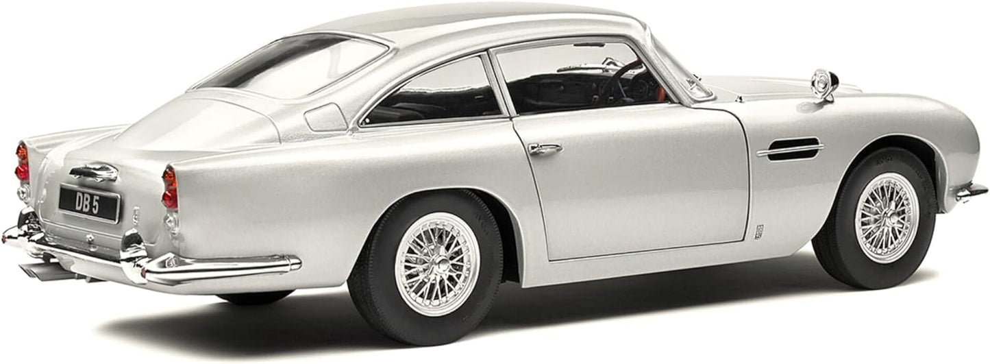 Solido 1964 Aston Martin Db5 Silver Birch 1:18