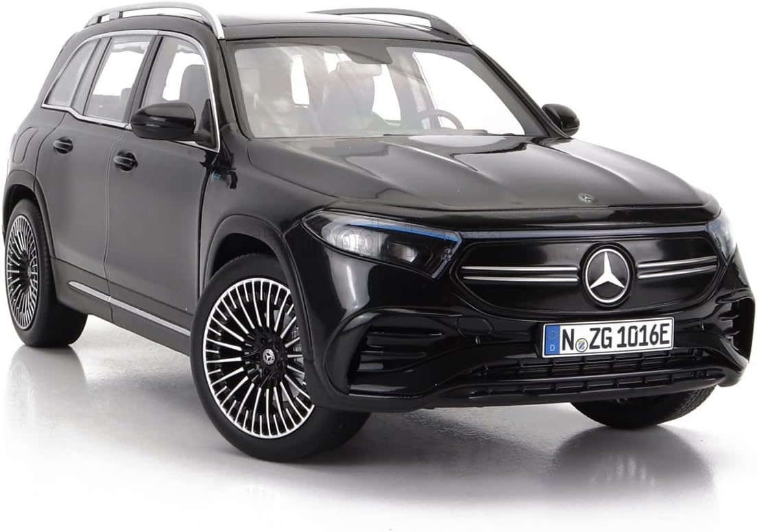 NZG 2021 Mercedes Benz EQB (H243) Cocmos Black Metallic 1:18