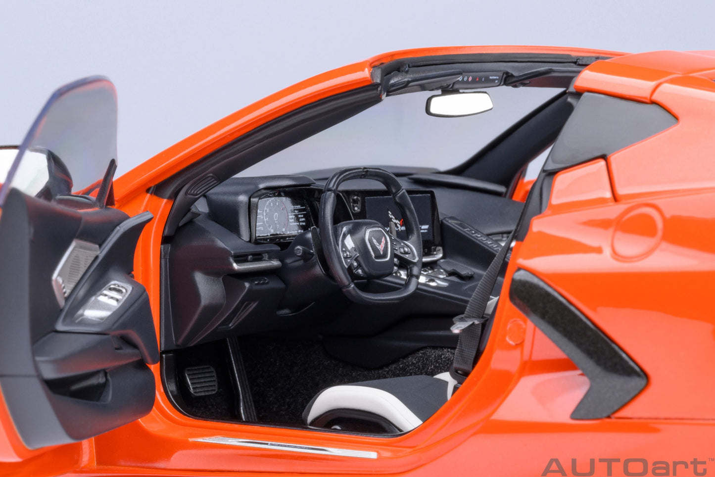 AUTOart Chevy Corvette C8 Z51 Sebring Orange 1:18