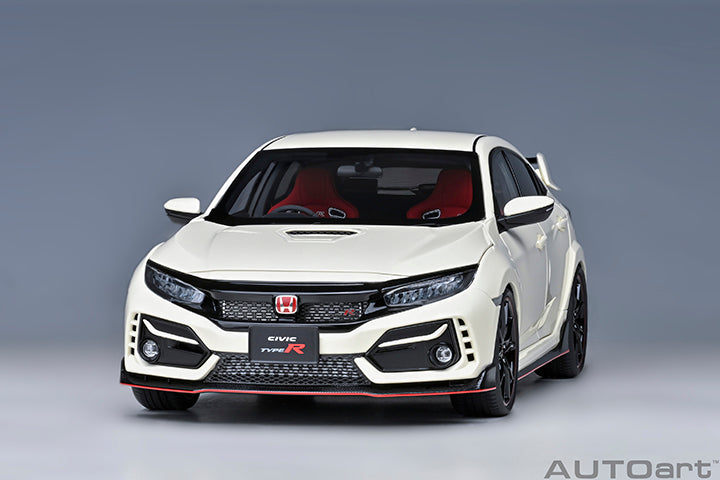 AUTOart 2021 Honda Civic Type R (FK8) Championship White 1:18
