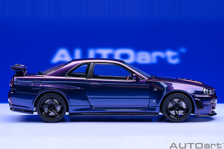 AUTOart 2001 Nissan Skyline GT-R (R34) Z-Tune Midnight Purple 1:18