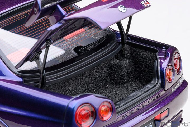 AUTOart 2001 Nissan Skyline GT-R (R34) Z-Tune Midnight Purple 1:18