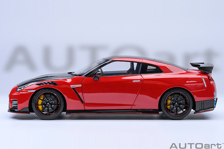 AUTOart 2022 Nissan Skyline GT-R (R35) Nismo Special Edition Vibrant Red 1:18