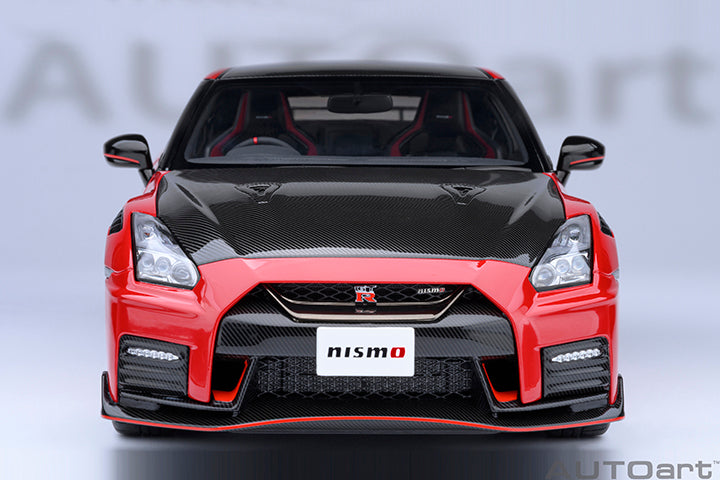 AUTOart 2022 Nissan Skyline GT-R (R35) Nismo Special Edition Vibrant Red 1:18