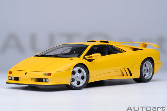 AUTOart 1995 Lamborghini Diablo SE30 Jota Superfly Yellow 1:18