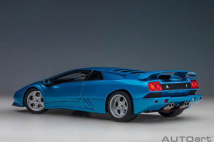 AUTOart 1995 Lamborghini Diablo SE30 Blue Sirena Metallic Blue 1:18
