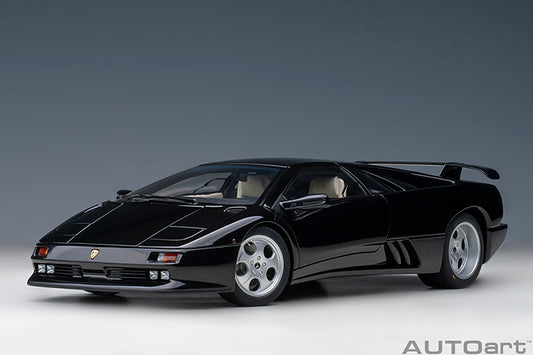 AUTOart 1995 Lamborghini Diablo SE30 Deep Black Metallic 1:18
