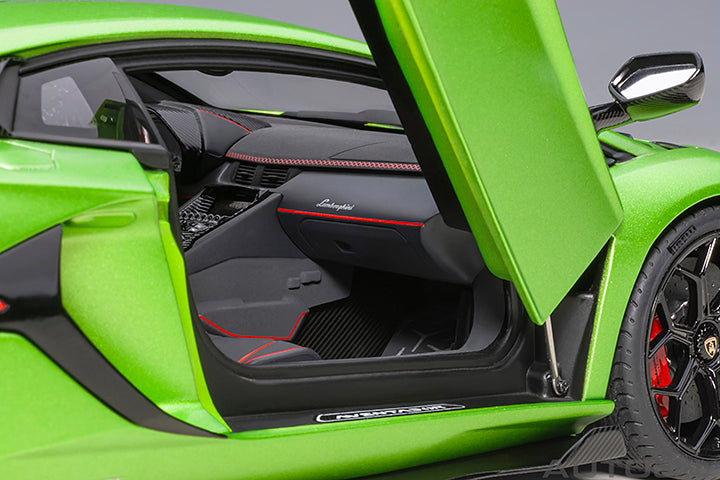 AUTOart Lamborghini Aventador SVJ Verde Alceo (Matte Green) 1:18