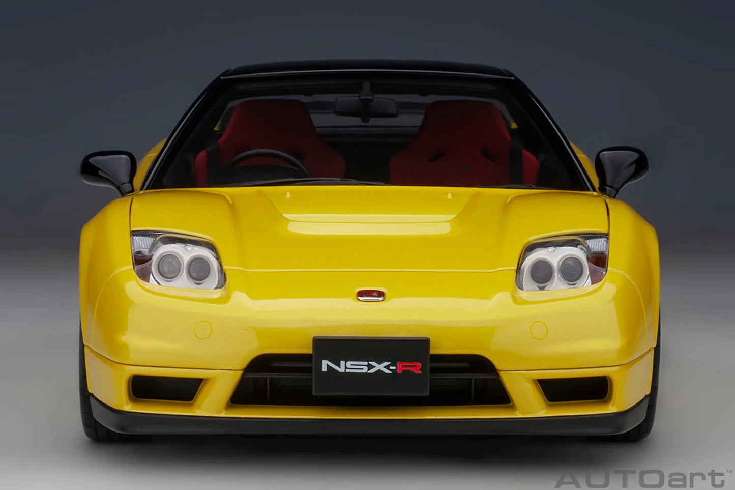 AUTOart 2002 Honda NSX R Indy Pearl Yellow 1:18
