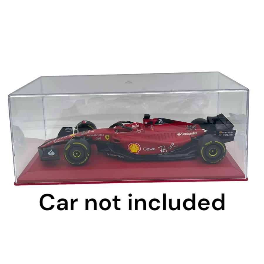 Vetrina Display Case Plexi-Glass with Red Base 1:18